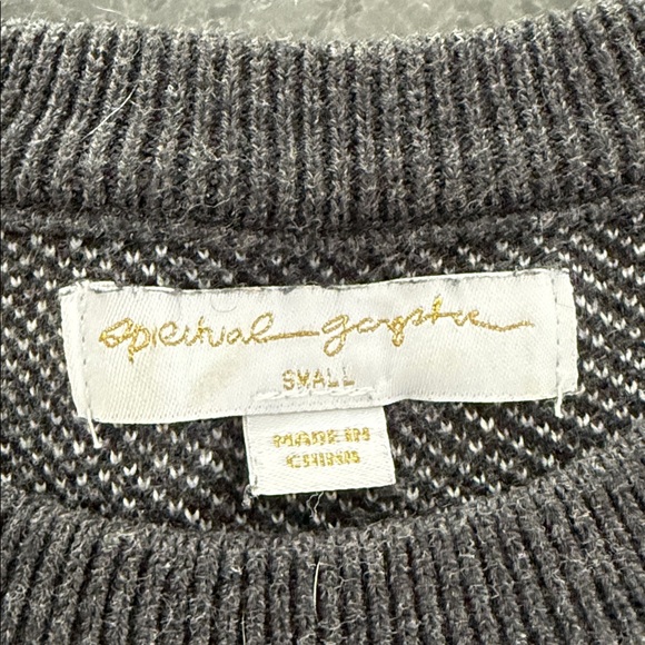 Spiritual Gangster, cotton/cashmere sweater size S - Picture 2 of 6